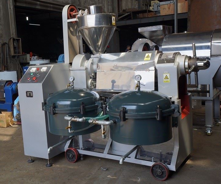 Sunflower Seed Temperature-controlled Filtering All-in-one Oil Press