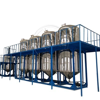 Refinación de aceite de nuez